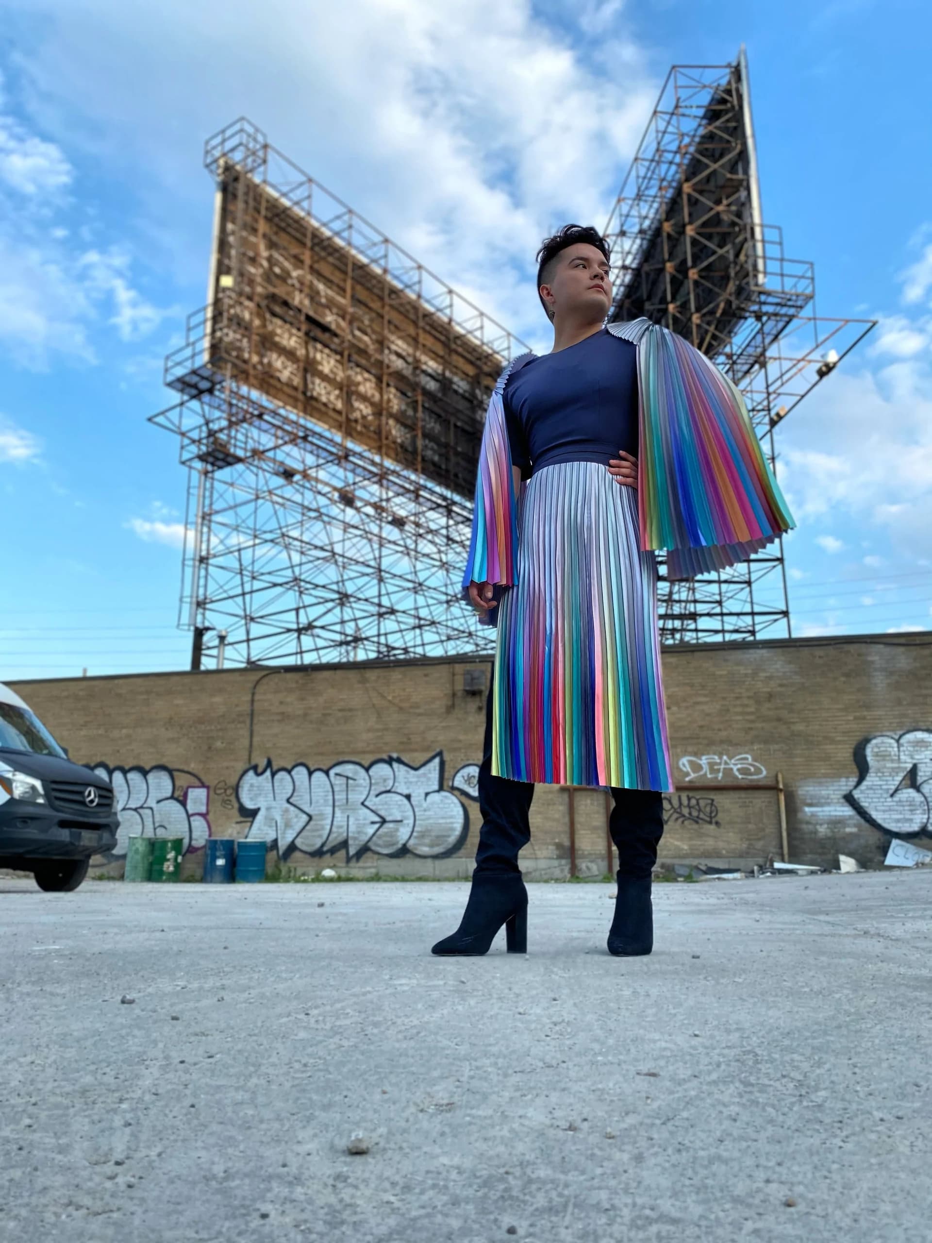 LH Rainbow Warrior Skirt