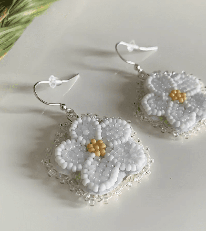 FK - Flower Earrings