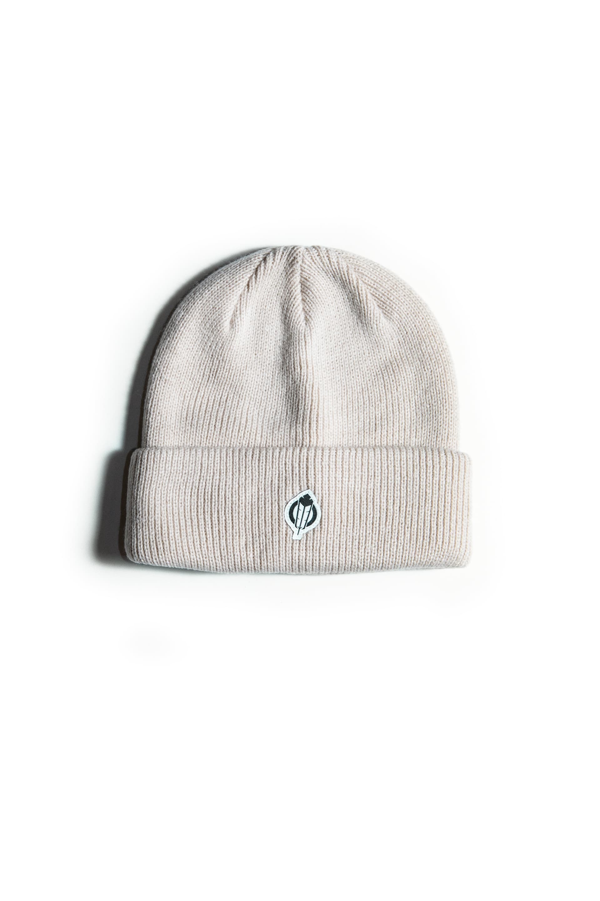 SECTION 35 x 47 OG Forever Beanie - Woven Patch Bone